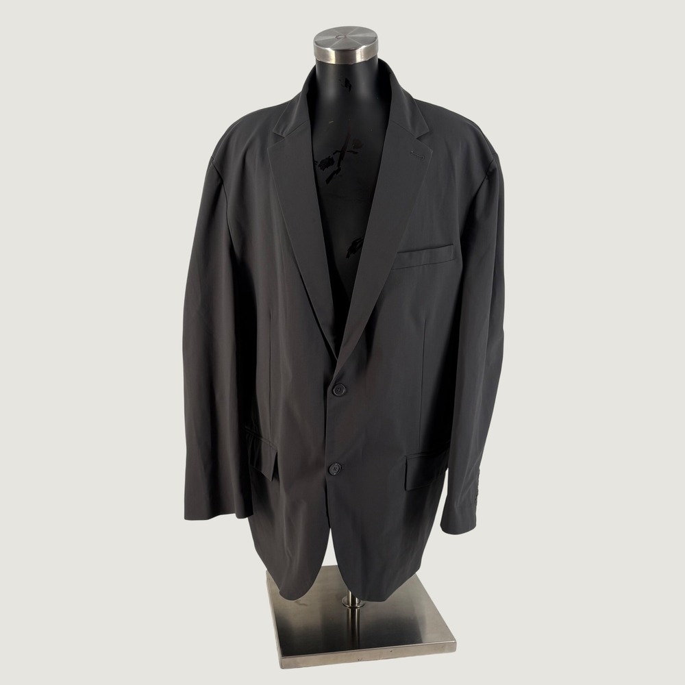 01.ALGO Performance Blazer Mens 3XL Dark Gray Moisture Wicking UPF 40 NWT